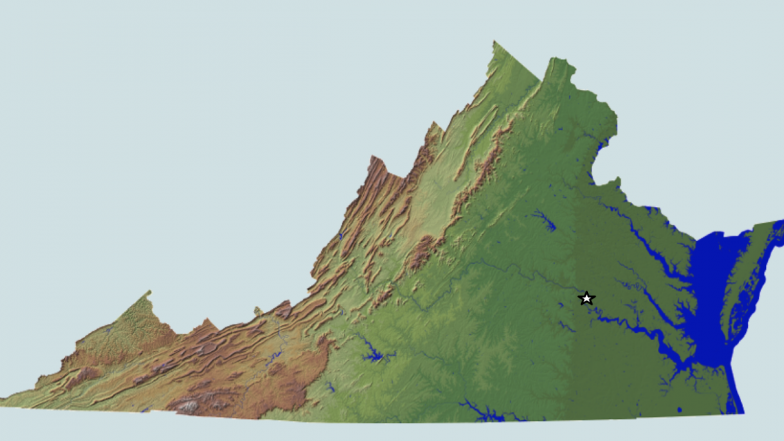Virginia State Map - Geo