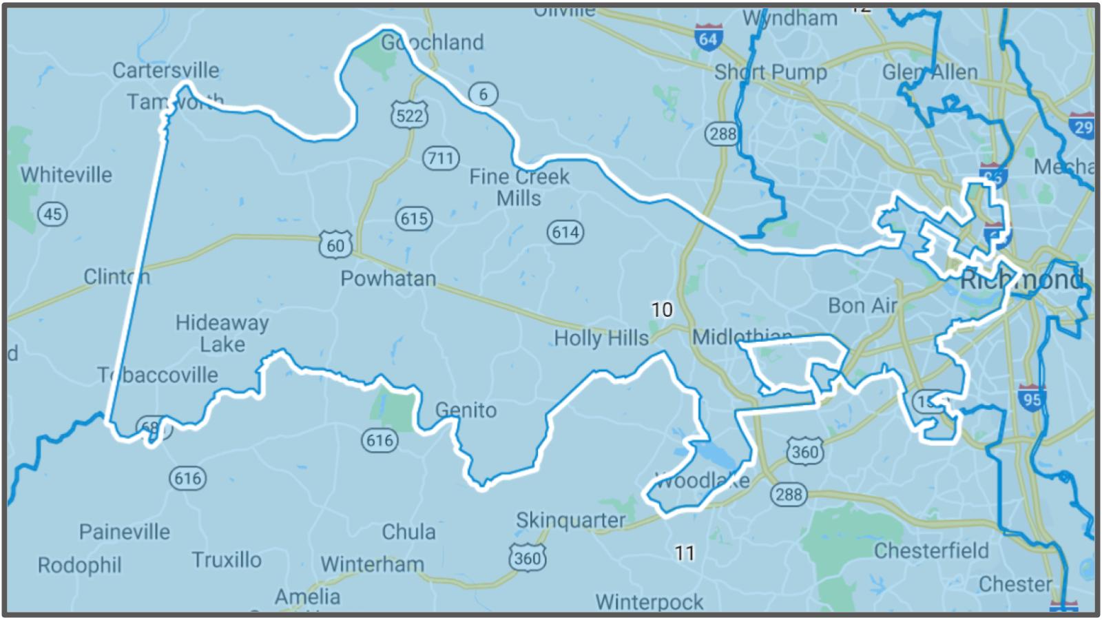 VA Senate District #10