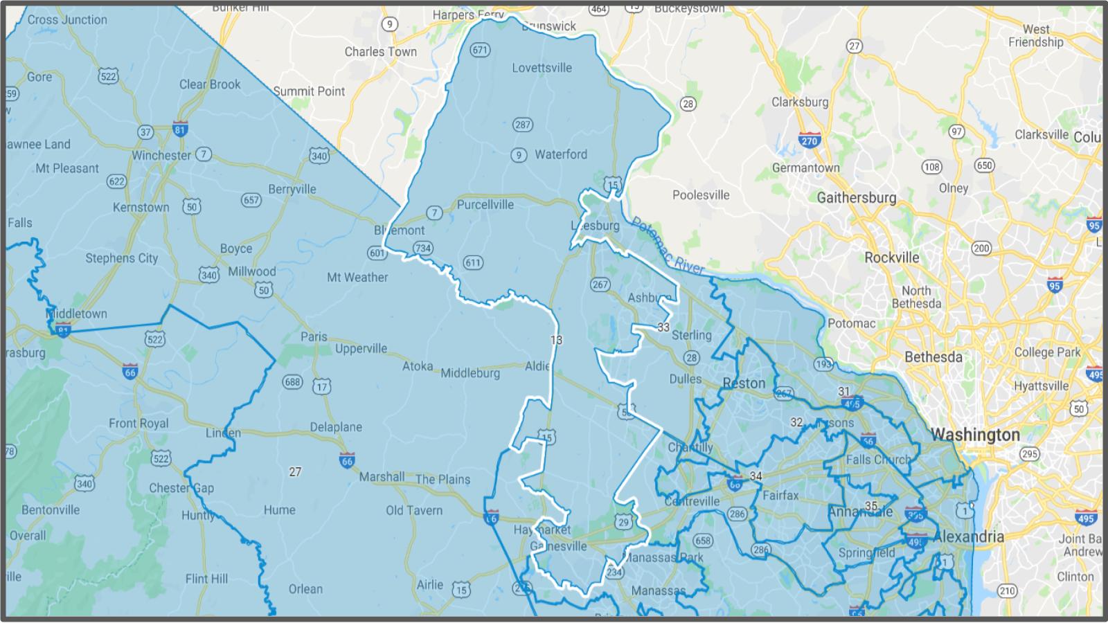 VA Senate District #13