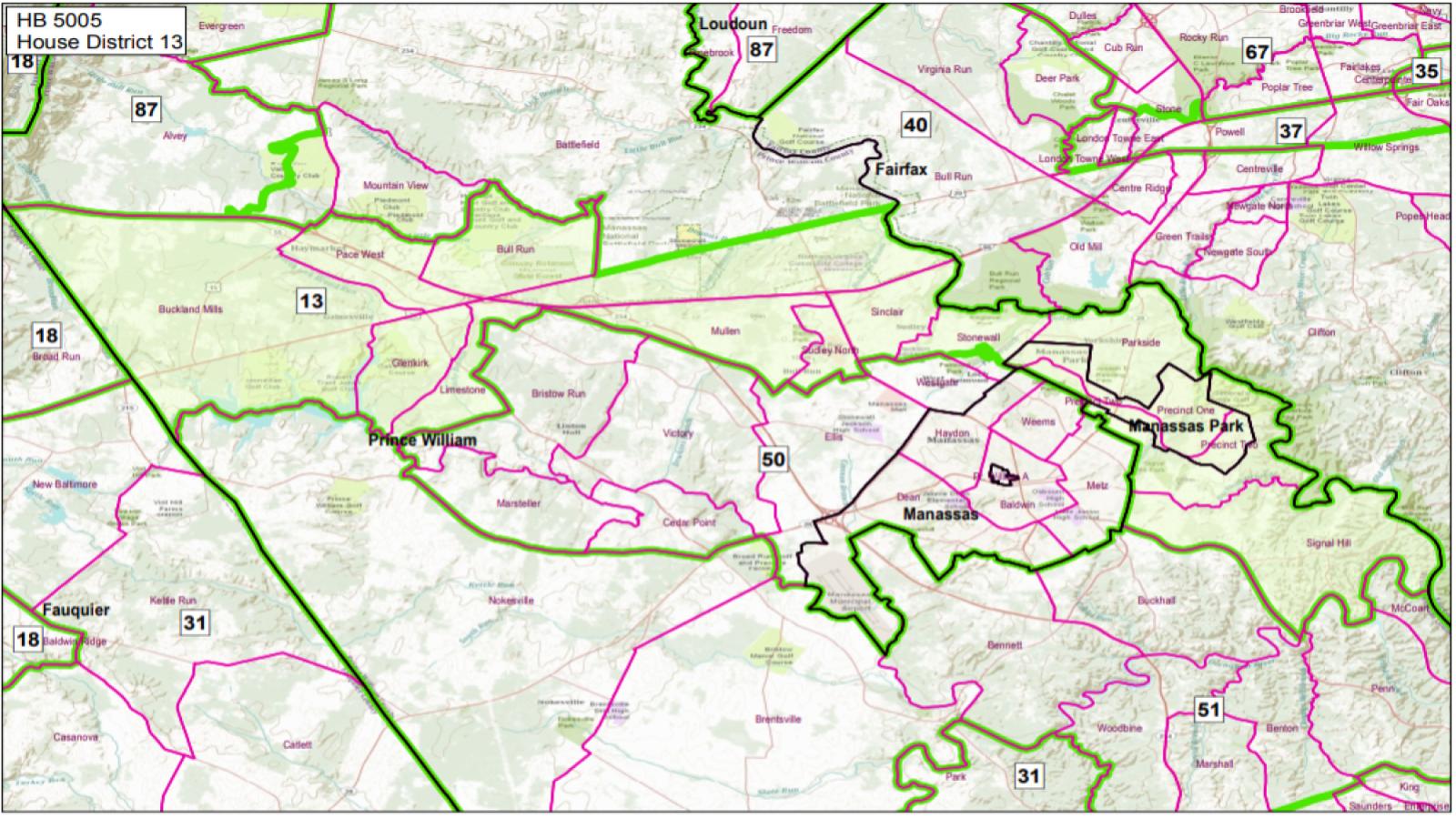 VA State House District #13