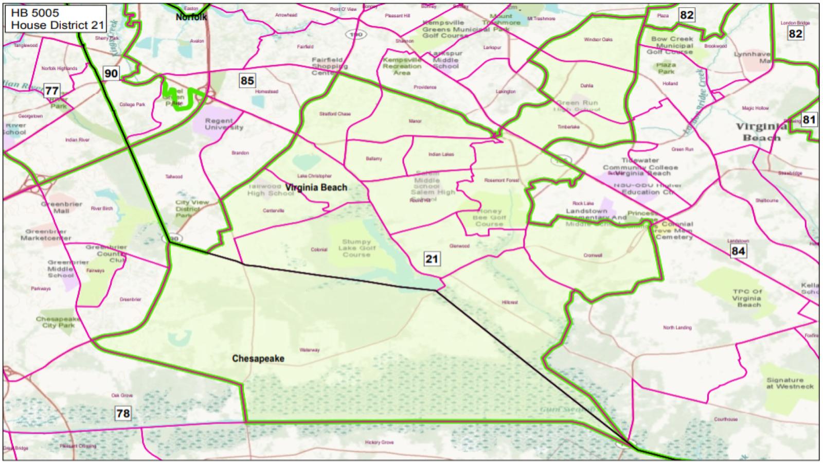 VA State House District #21