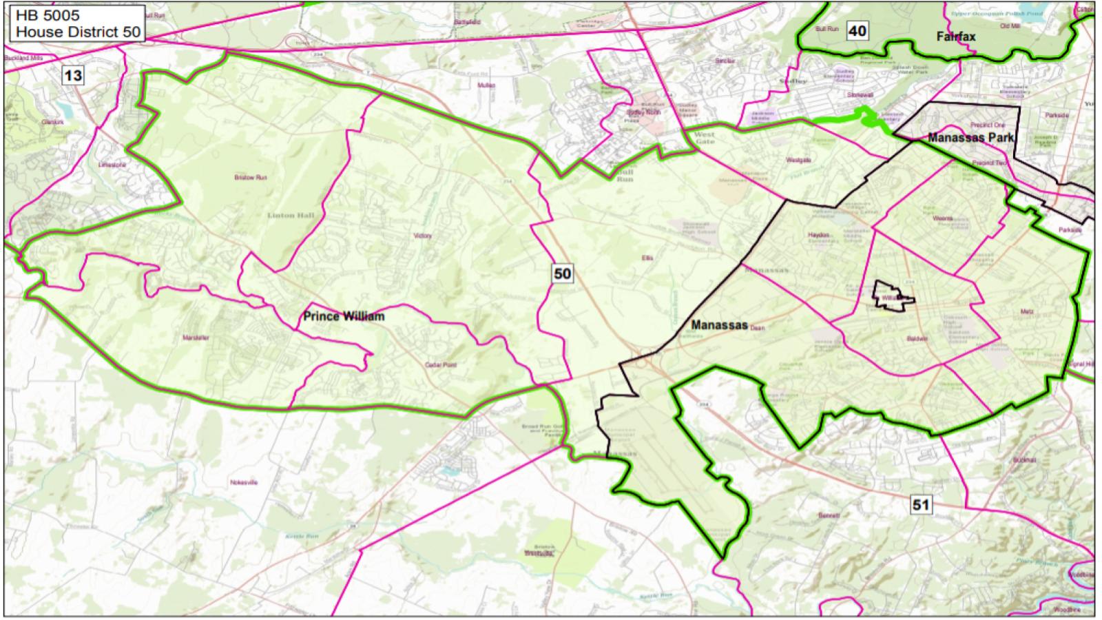 VA State House District #50