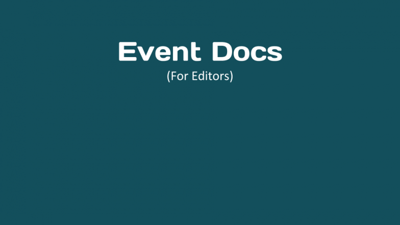 Events Docs 1