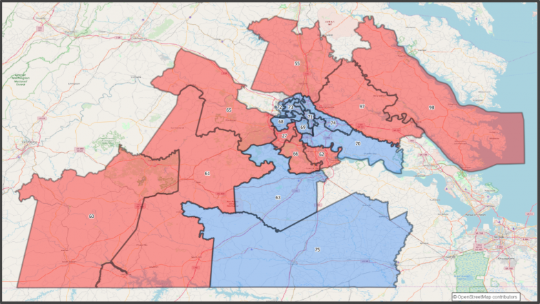 VA House - Southcentral VA Districts