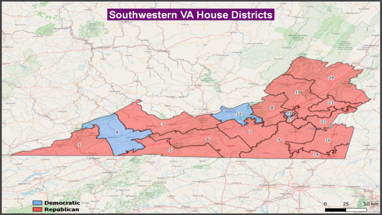 VA House - Southwestern VA Districts
